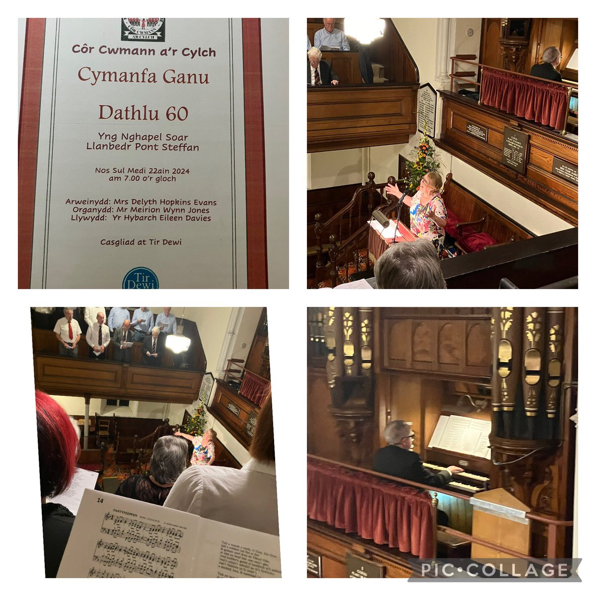 Wedi mwynhau #Dathlu60 <a href="/CorCwmann/">Côr Cwmann</a> o dan arweiniad Delyth Hopkins Evans yng Nghapel Soar, Llanbed heno #OGanuBendigedig 🎶 #Pantyfedwen <a href="/JamesPantyfed/">James Pantyfedwen</a> <a href="/SteddfodLlanbed/">Steddfod RTJ Llanbed</a> <a href="/Clonc360/">Clonc360</a> #coraudiri 🎶