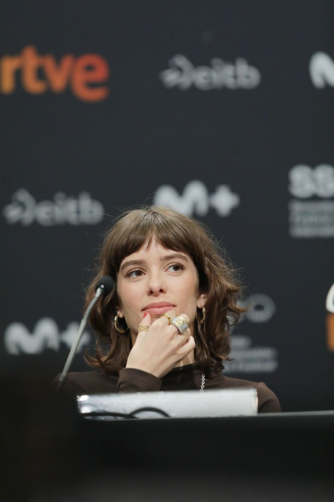 Llegamos. Presentación ‘La Virgen Roja’. 🖤 <a href="/sansebastianfes/">Donostia Zinemaldia - Festival de San Sebastián</a> #SanSebastianFilmFestival <a href="/ElasticaFilms/">elasticafilms</a> <a href="/PrimeVideoES/">Prime Video España</a>