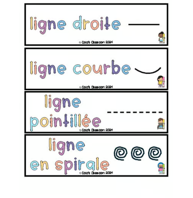 cocosclassroom3's tweet photo. Les lignes - mur de mots (gratuit!) https://t.co/bQQQRg3iTL #TeacherPayTeachers #TPT #Education #FrenchTPT https://t.co/BYVL1lBykW