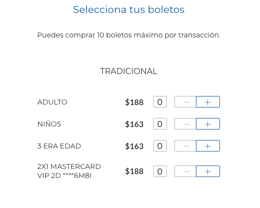 anagalvezf's tweet photo. @AyudaCinepolis estoy tratando de comprar boletos 2x1 de mastercard y me aparecen al mismo precio que los de adulto... https://t.co/5XouHUhSTG