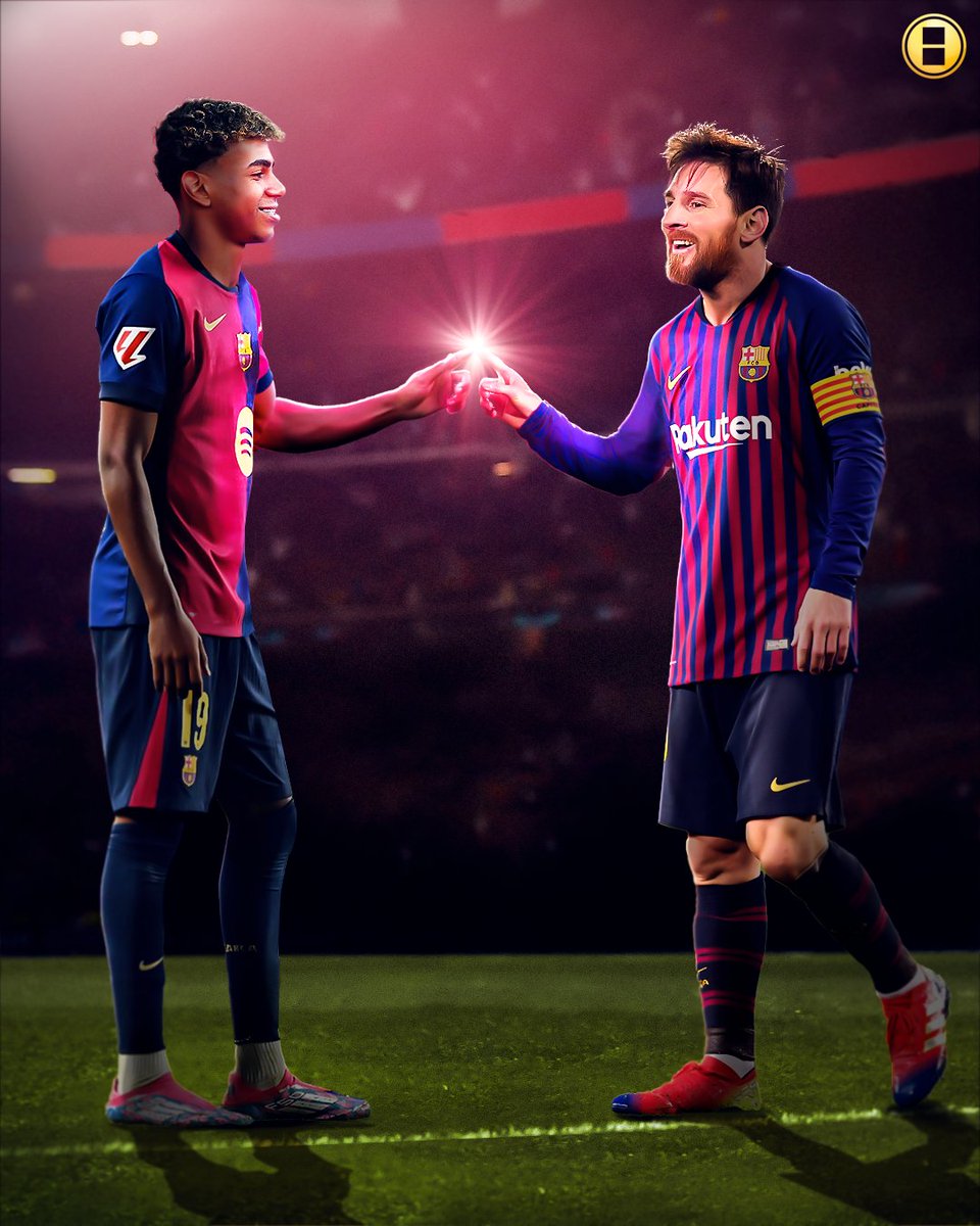 kooora's tweet photo. لمن يستغرب سحر يامال.. فلا تستغرب فالبرسا كان به كبير السحرة ويامال وريثه الشرعي🐐

ملامحك كلها مني يدوب الاسم متغير 😍 https://t.co/Em5o7vr3O8