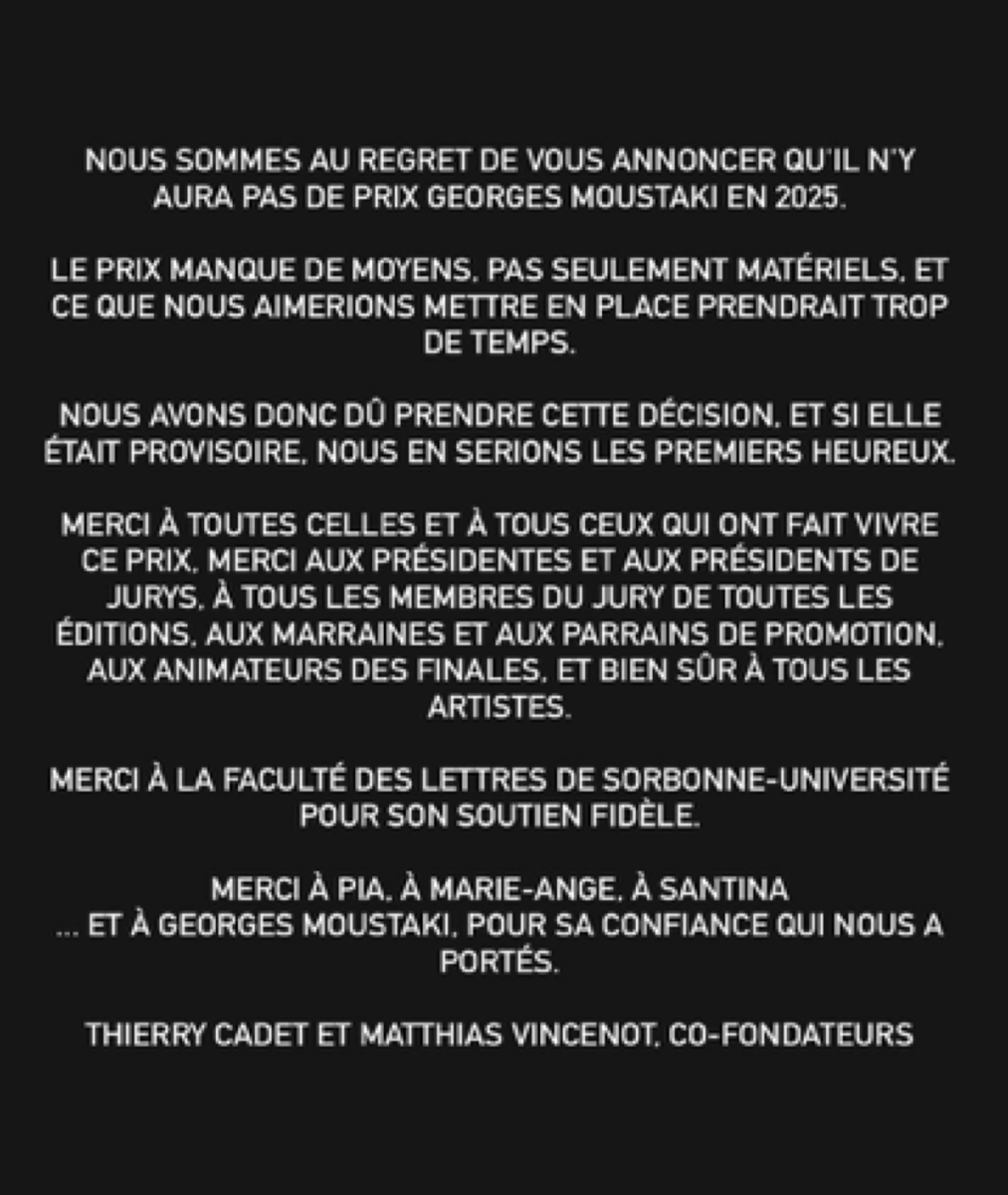 PrixGeorgesMoustaki (@prixmoustaki) on Twitter photo 