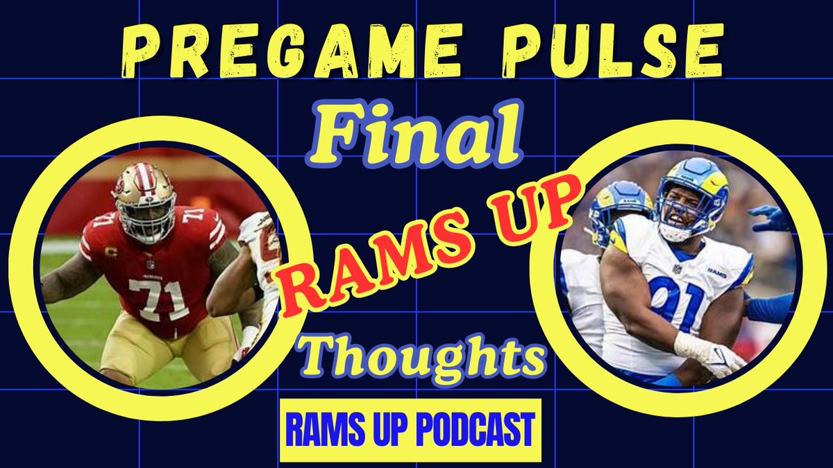 Rams Up Pregame Pulse: Final Thoughts on the Rams-49ers Game #Rams #RamsHouse youtu.be/Ip6Ix_OK5k8?si… via <a href="/YouTube/">YouTube</a>
