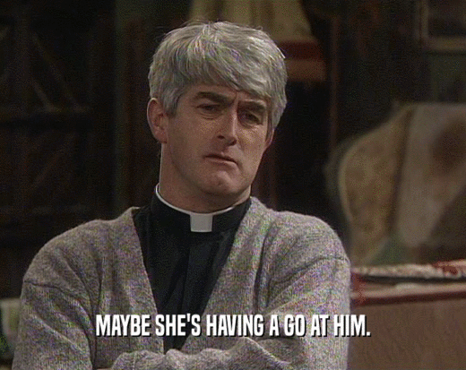 RandomTedQuotes's tweet image. "I knew a Father Clint Power" 🤔

#FatherTed #FatherTedQuotes