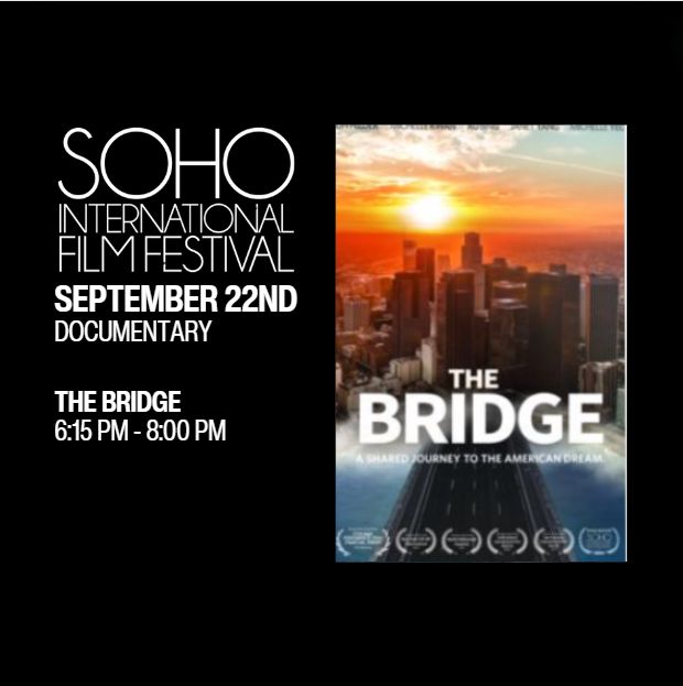 Be sure to be there for The Bridge tonight! 

TICKETS at buff.ly/3N7as73 

#soho15 #siffnyc #nycfilm #nycevents #filmfestival #films