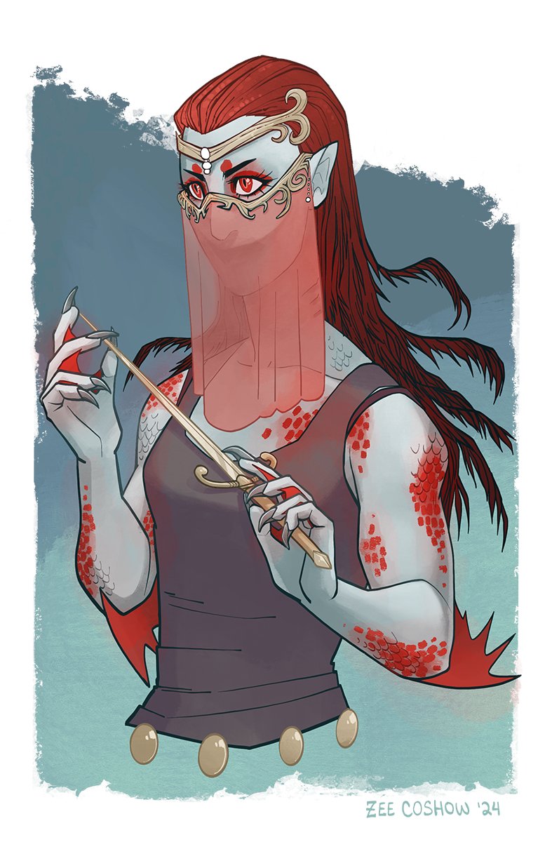 ZeeCoshow's tweet photo. oops arcane trickster triton infiltrated wizard school >:) https://t.co/ZeCQiBJUUy
