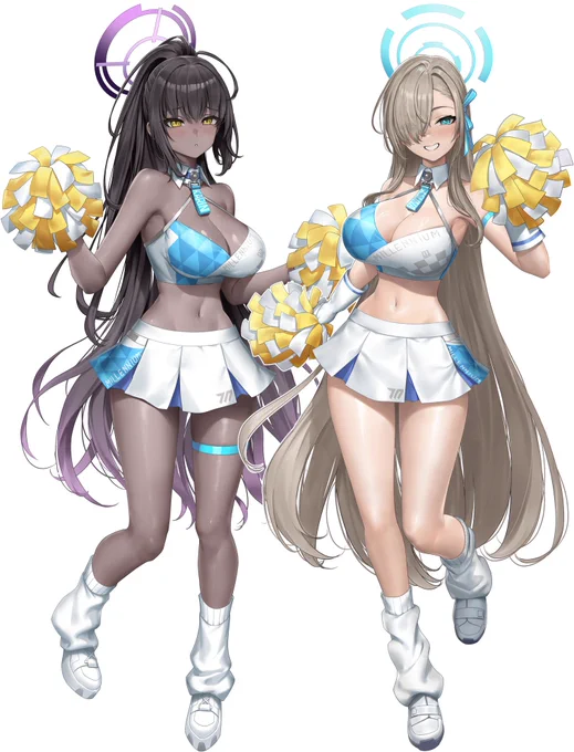 カリン&amp;アスナ #ブルアカ 