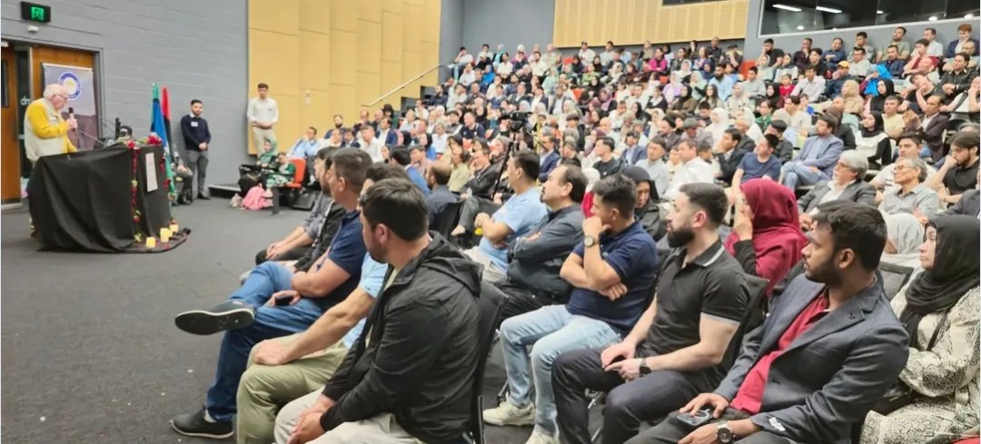 daichopanazmo's tweet photo. Hazara Genocide Memorial Day was held at Australian National University, Professor William Malley &amp; Professor Emeritus talked about Abdur Rahman Khan's brutal Genocidal campaign against Hazaras in 1891-1893, which wiped &amp; uprooted 65% of Hazara populations.
 #StopHazaraGenocide https://t.co/dGpcGMJYBO