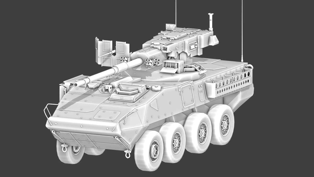 pen_hok's tweet photo. MGS Stryker for a funny roblox game named Combined Arms

#RobloxDev #b3d https://t.co/JpquPY0Wpw