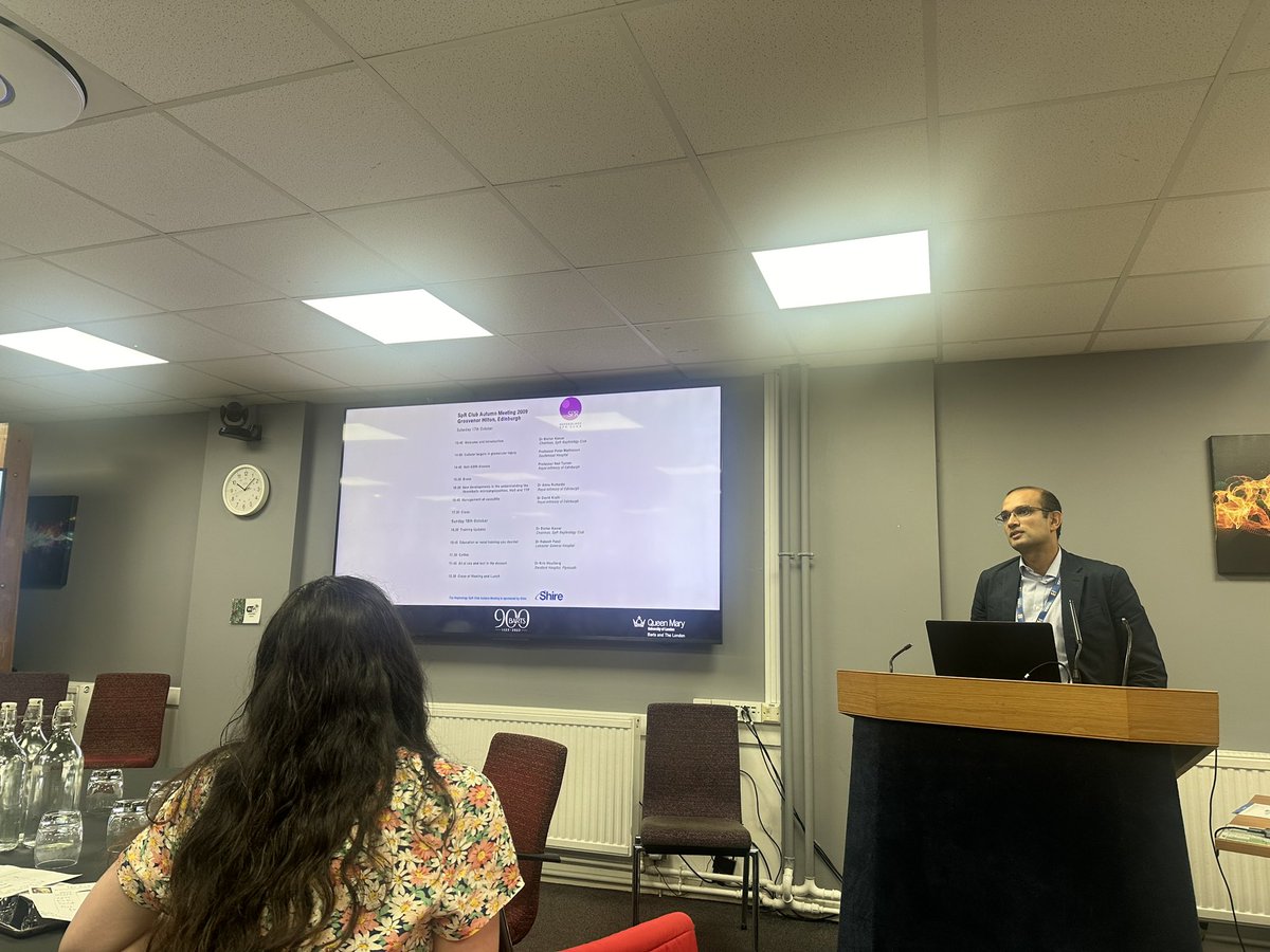 One of the many highlights of #sprclub2024 was welcoming <a href="/rakeshspatel/">Rakesh Patel</a> to talk to us about a career in medical education - added bonus that he is a previous SpR club stalwart and one of the renal SpRs that inspired my love of the speciality 🌟 <a href="/RenalSpRClub/">Renal SpR Club</a>