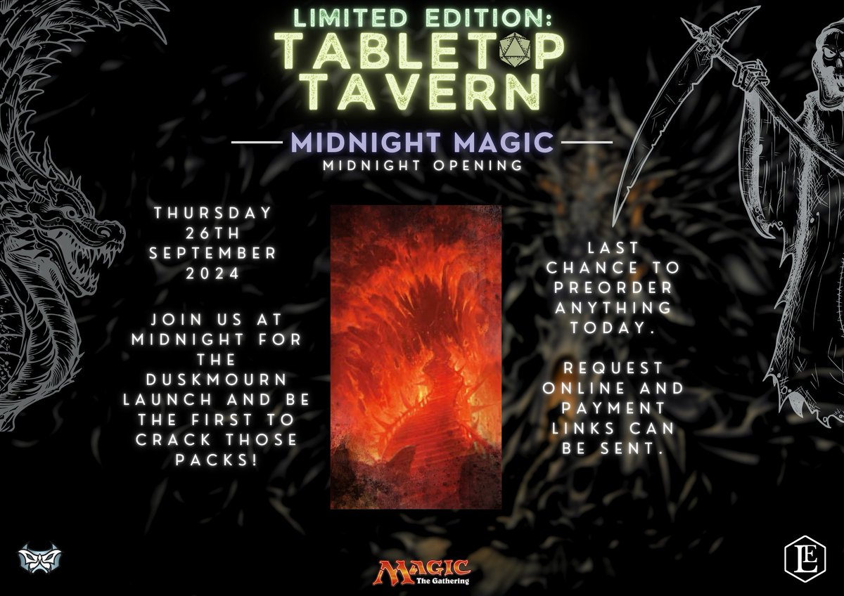 Limited Edition: Tabletop Tavern tweet media