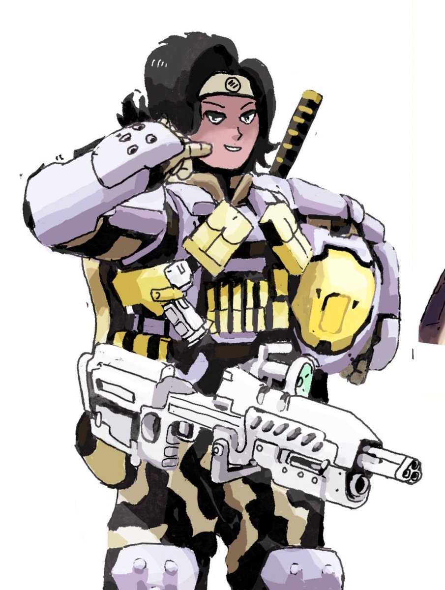 TheCountofS's tweet photo. Tiff's SmartGun, 'Rush' is a complex weapon to draw, but I never have to draw her reloading it either. Her weapon is also designed to catch light via large mechanisms, and the belt can inform movement.  1/2 https://t.co/sez7fTIXES