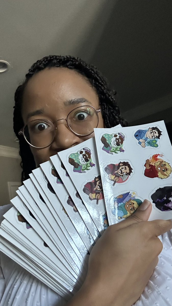 herbgerb's tweet photo. If you are going to the #mbmbam liveshow today come find me! I have stickers to give away! https://t.co/PCUFzMIxiA