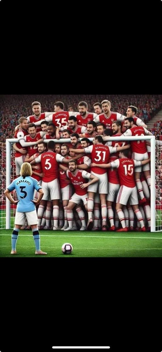 Man City we lead the leaders 🤣