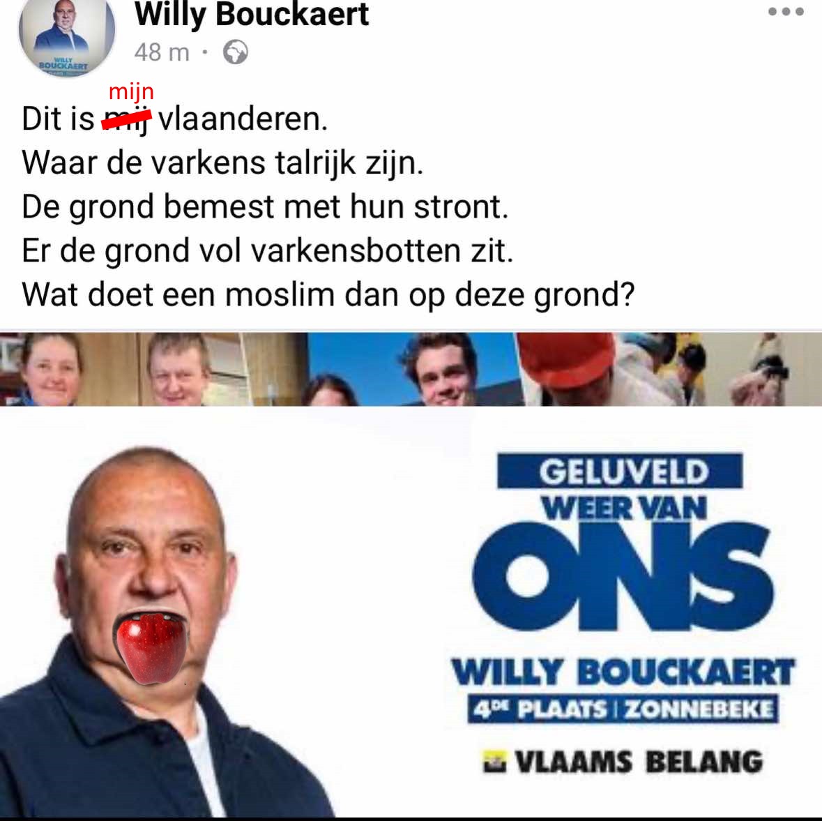 Varkens in de lokale politiek.