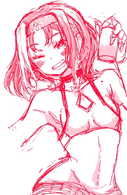 ハピバ!! #いざよ絵 