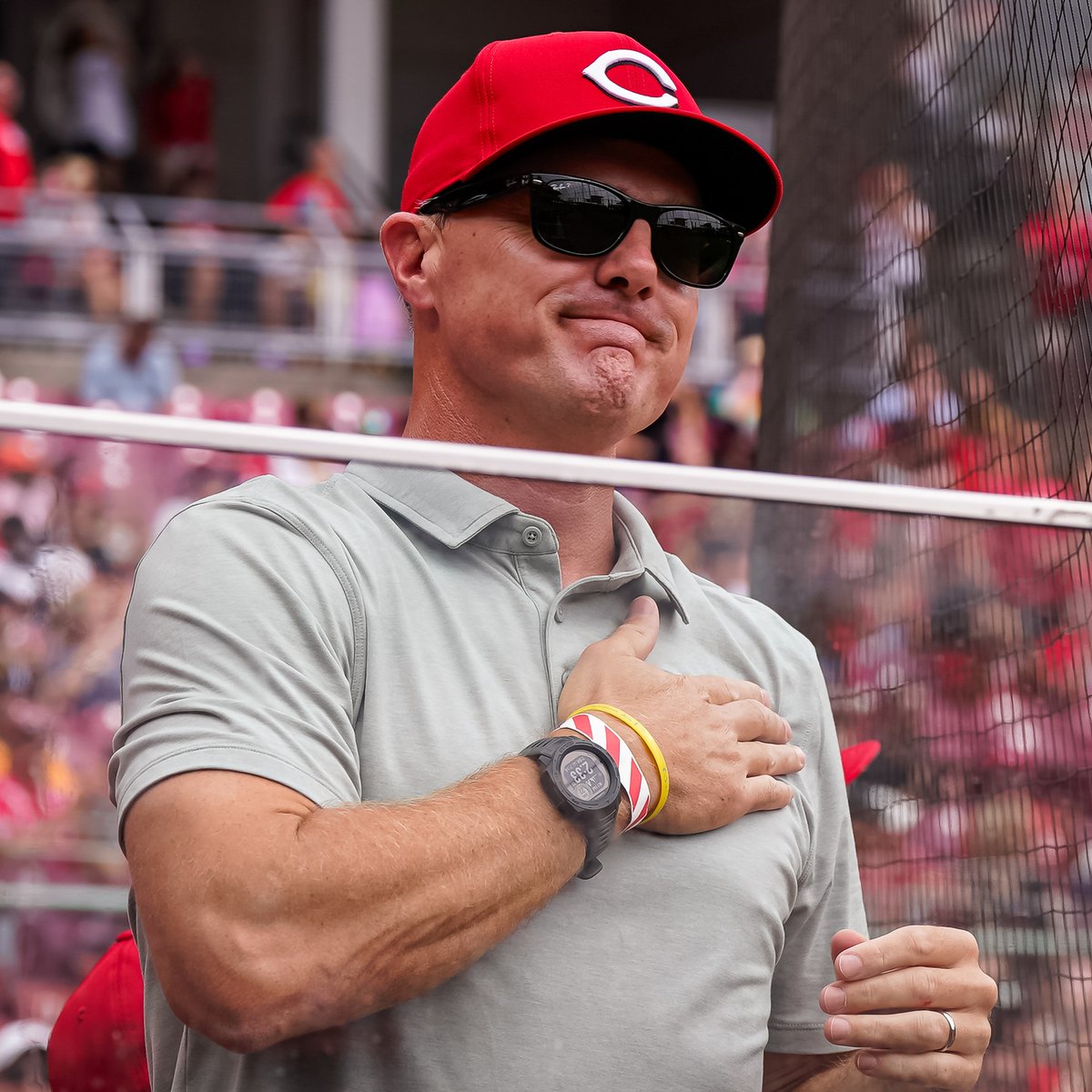 BRUUUUUUUCE❗️ Welcome back to GABP, Jay Bruce.