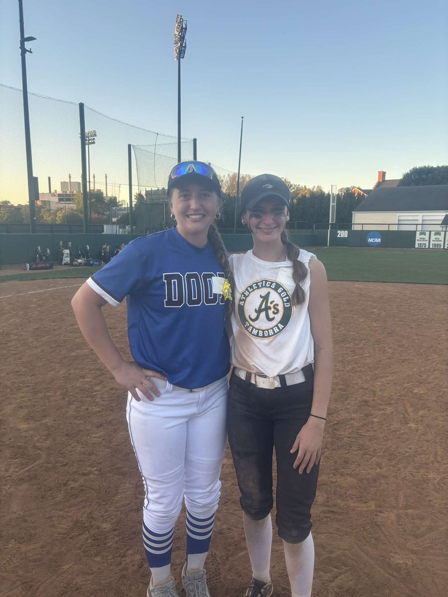 JuliaDeely2026's tweet photo. Had an amazing day yesterday at a camp for Ohio University! Thank you Coach Hall for such a great experience! and Thank you Mom and Dad for taking me! I learned so much about outfield and hitting and had so much fun!! @Hall_J_4 @OhioBobcatSB @CoachJeffHill @sheetman01 https://t.co/Xqo4Fb8UC7