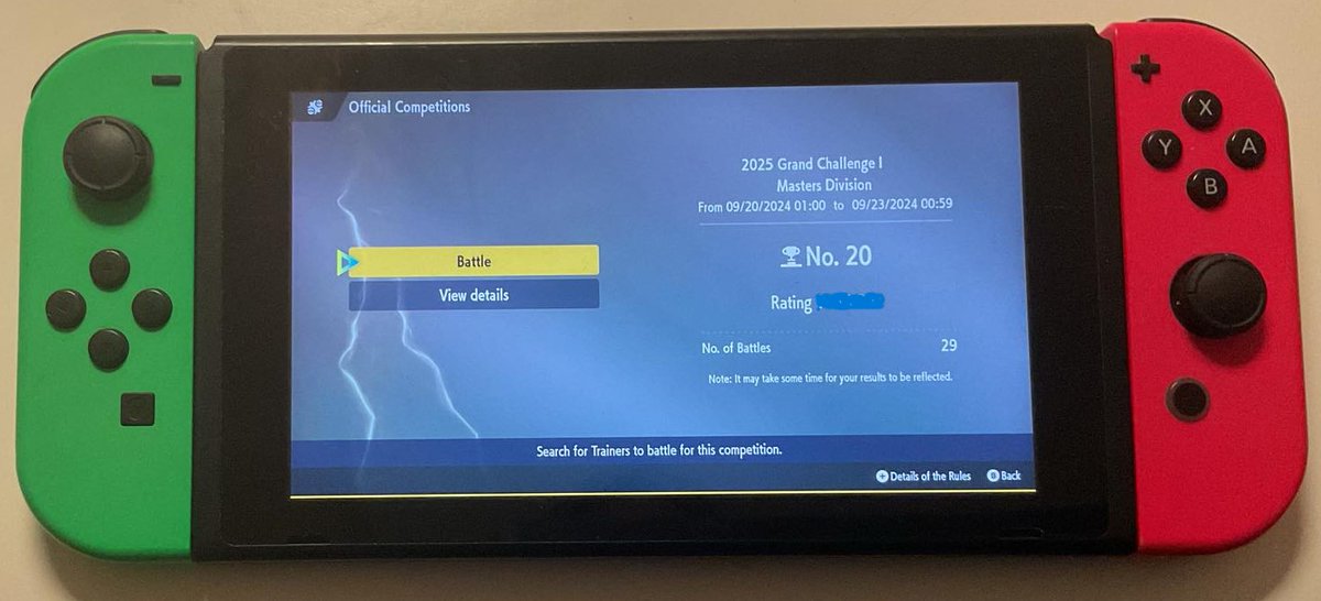 25w-4l with double Ursaluna Blood Moon in the Grand Challenge. 🐻🐻 
Hope it's enough for top 32. I can't wait to show this team in Dortmund - I haven't had this much fun with a team in a long time.