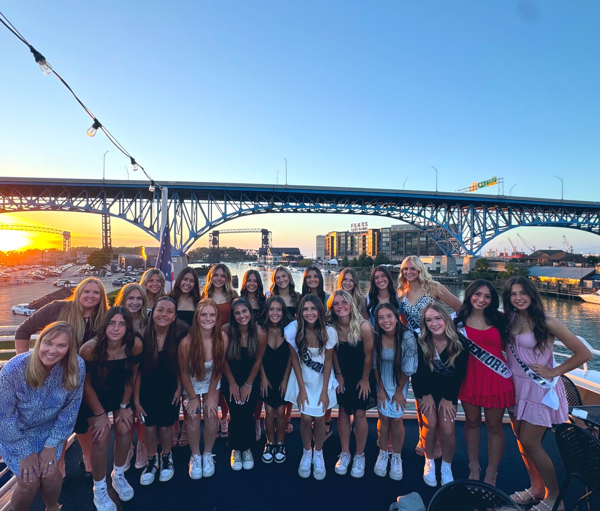LCHSBearsSoccer's tweet photo. We finished off our Cleveland trip by honoring our seniors, going on a dinner cruise, and having our own little homecoming. Thank you everyone who made this trip possible.
ππ»β½οΈ
#WALC https://t.co/UmYbDeWJoi