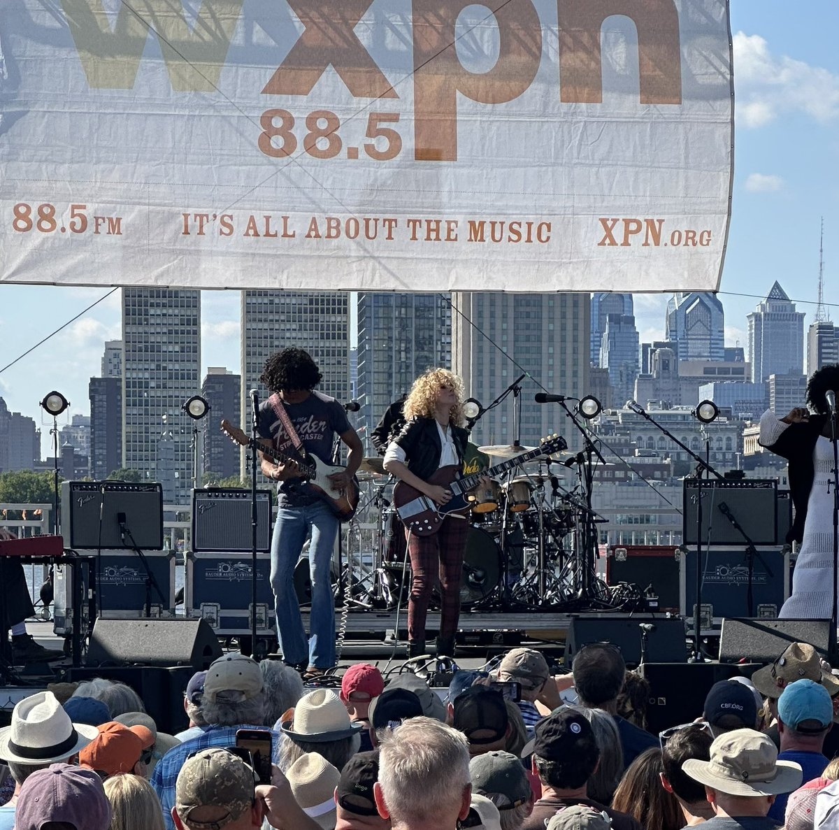 JosephCauffiel's tweet image. Grace Bowers at #xpnfest