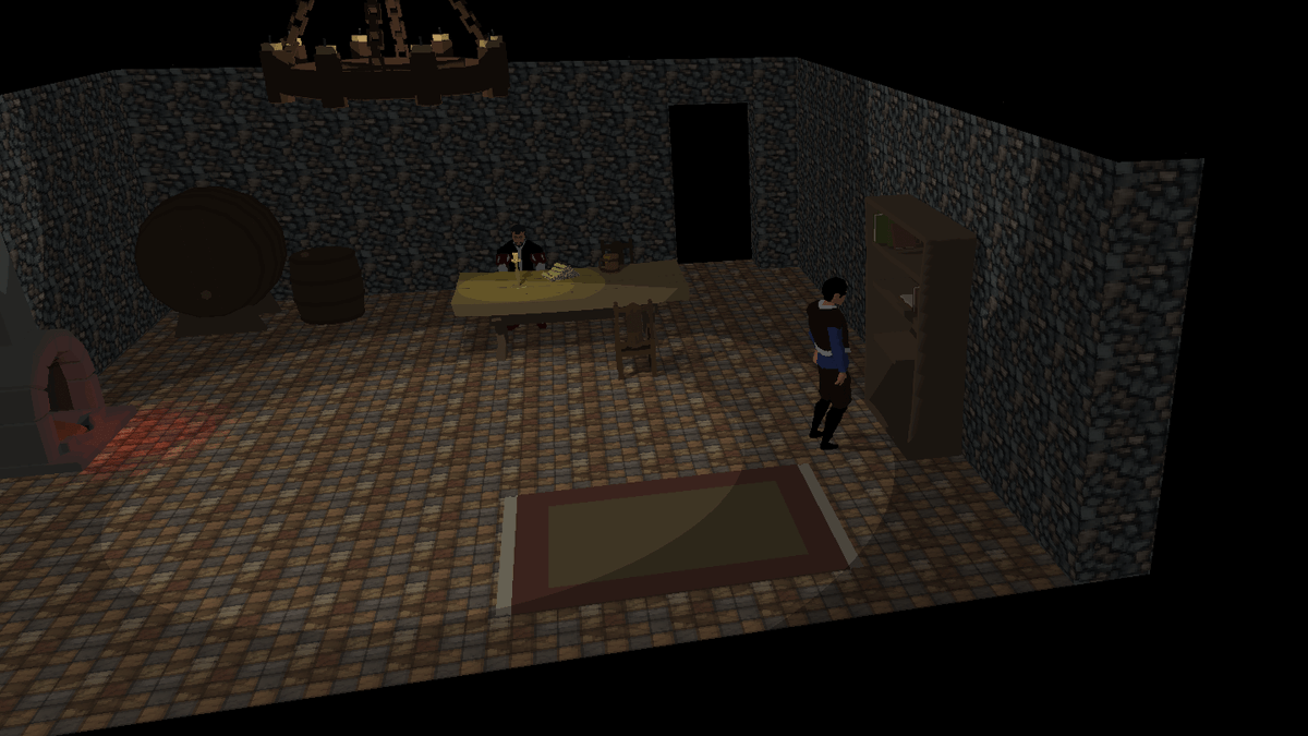 HimeWorks's tweet photo. Looking at some of the games that others have made, overall it seems there is a limitation on the visual quality. https://t.co/qCLNAf0GQb

There's this game which looks pretty good, so you can definitely achieve less blocky looking results, but I'm not sure how much is custom https://t.co/j5j8Q998cH