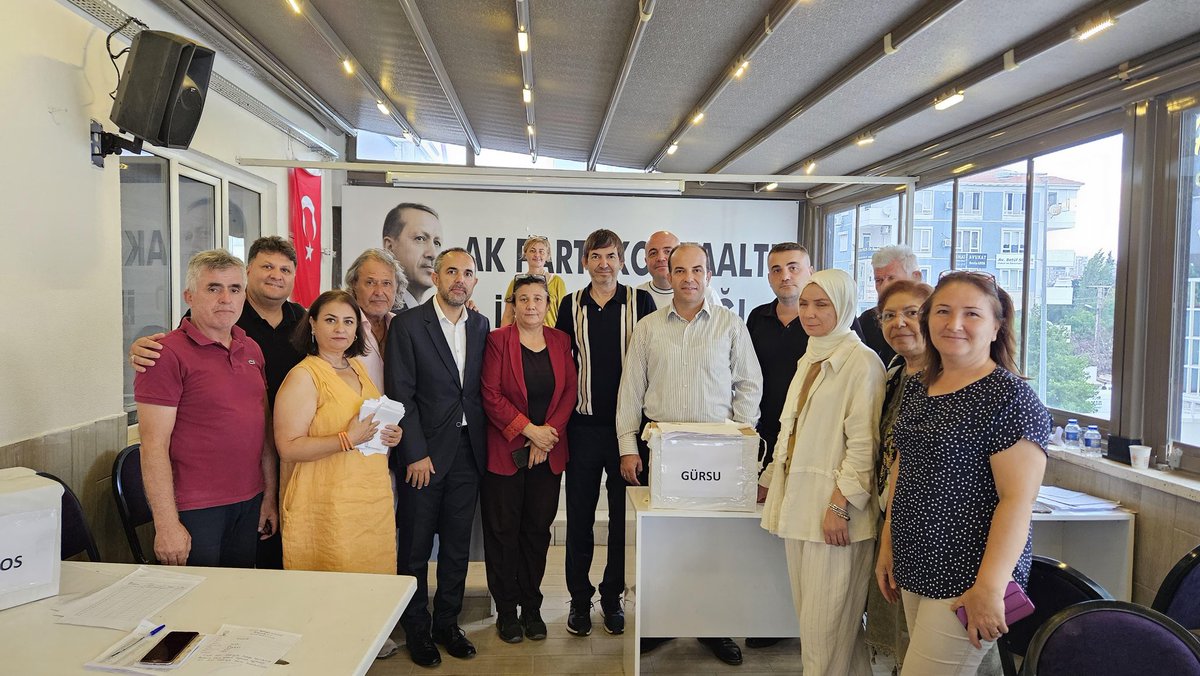 AK PARTİ KONYAALTI🇹🇷🇹🇷 (@konyaaltak) on Twitter photo İlçe Başkanımız Tayfun Bayar yönetim Kadın Kolları Başkanı Gençlik kolları başkanı İl Başkan Yardımcılarımız olarak 6. Olağan kongre sürecinde delege seçimini ilk günkü Aşk ile Tamamladık.
<a href="/erkankandemir/">Erkan Kandemir</a>
<a href="/alicetin_07/">Ali Çetin</a>
<a href="/GlinZboz/">Gülçin Özboz🇹🇷🇹🇷</a>
<a href="/TayfunBayar7/">Tayfun Bayar</a>
<a href="/zehraarslan33/">Zehra Arslan</a>
@şerefertuğrul İlçe Başkanımız Tayfun Bayar yönetim Kadın Kolları Başkanı Gençlik kolları başkanı İl Başkan Yardımcılarımız olarak 6. Olağan kongre sürecinde delege seçimini ilk günkü Aşk ile Tamamladık.
<a href="/erkankandemir/">Erkan Kandemir</a>
<a href="/alicetin_07/">Ali Çetin</a>
<a href="/GlinZboz/">Gülçin Özboz🇹🇷🇹🇷</a>
<a href="/TayfunBayar7/">Tayfun Bayar</a>
<a href="/zehraarslan33/">Zehra Arslan</a>
@şerefertuğrul