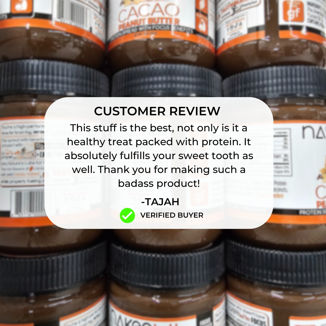 Fueling up with flavor! 💪 Thanks for loving the protein-packed goodness of Nakee Butter. Perfect taste, perfect boost! Get some for yourself on our website or Amazon page; links are in our bio.
____
#GetNakee
#SupportSmallBusiness
#CustomerReviews
#NakeeButter