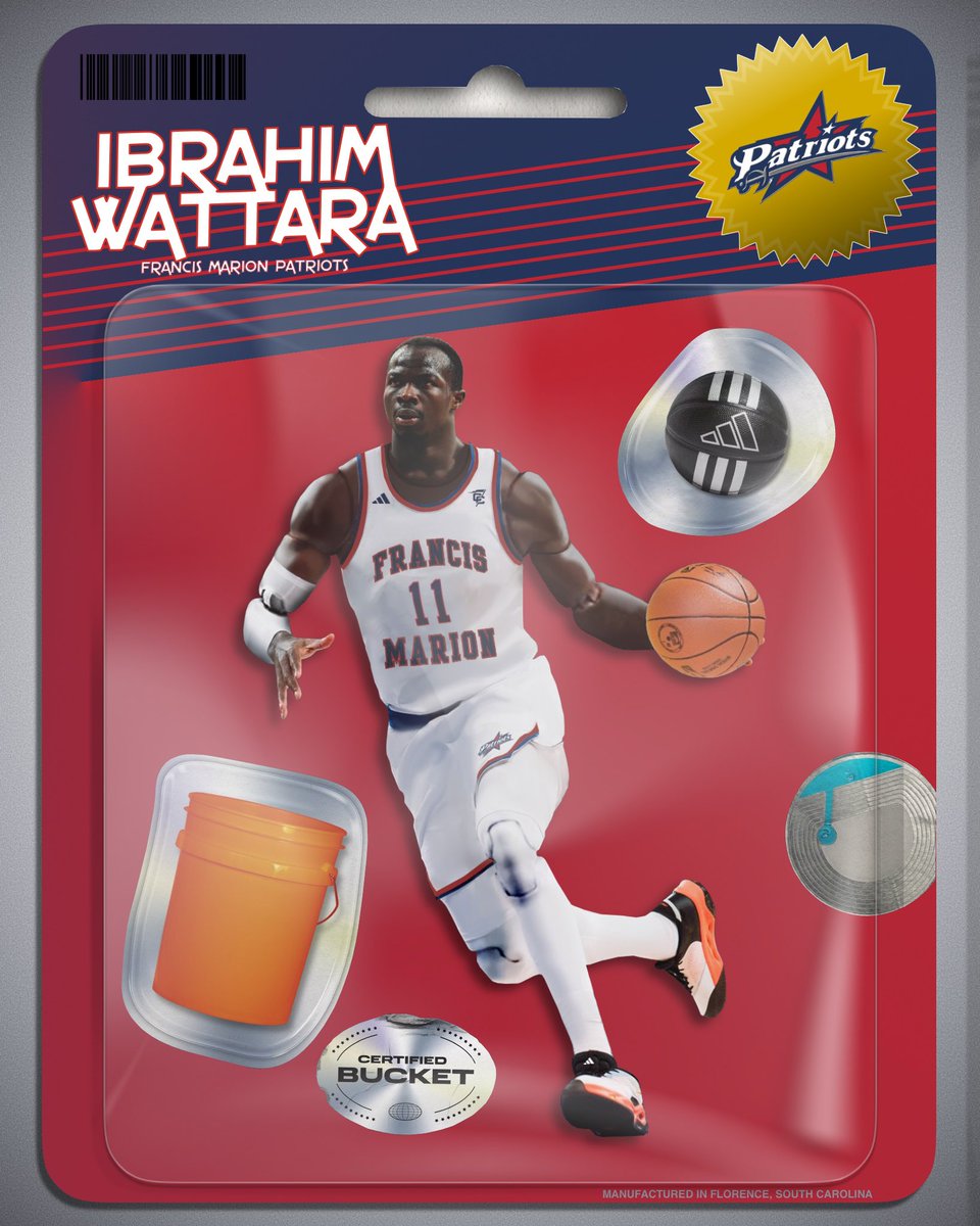 It’s action figure Ib. Don’t miss the action this season in the Smith!

🗓️- fmupatriots.com/sports/mbball/…

#SwampEm! /// #ThreeStripeLife! | #GoPatsGo!