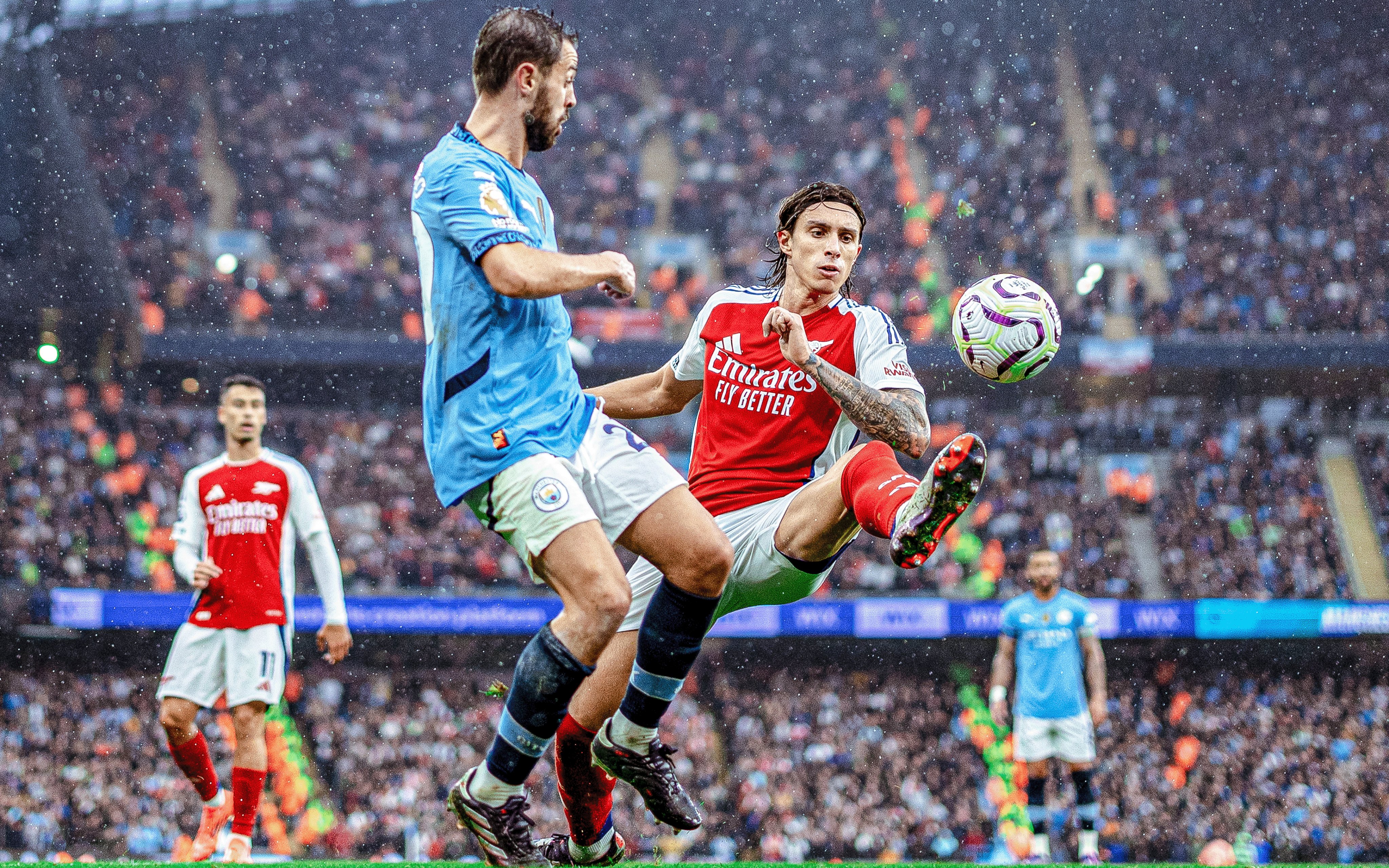 Premier League on X: "Man City v Arsenal 🔵🔴 An alternate angle 📸 https://t.co/EqkTuJoprs" / X