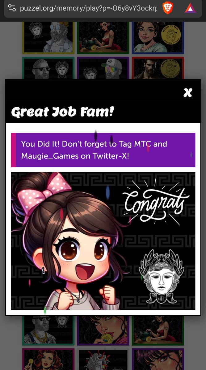 Back in action for Team Wraiths, another banger puzzle with the smokin girls from <a href="/Maugie_Games/">⚠️💖 ᗰᗩᑌGIᗴ $MG 💖⚠️</a> and the Chad gods of <a href="/MetaTattooClub/">MTC | #LGFI 🏛</a>!