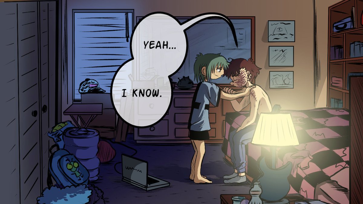 BRose_108's tweet photo. "See? I really don't mind your scars."
"Yeah...I know."
🥲
#MNFIAC #webtoon #webcomic #manga #anime https://t.co/cVduWgx0rP