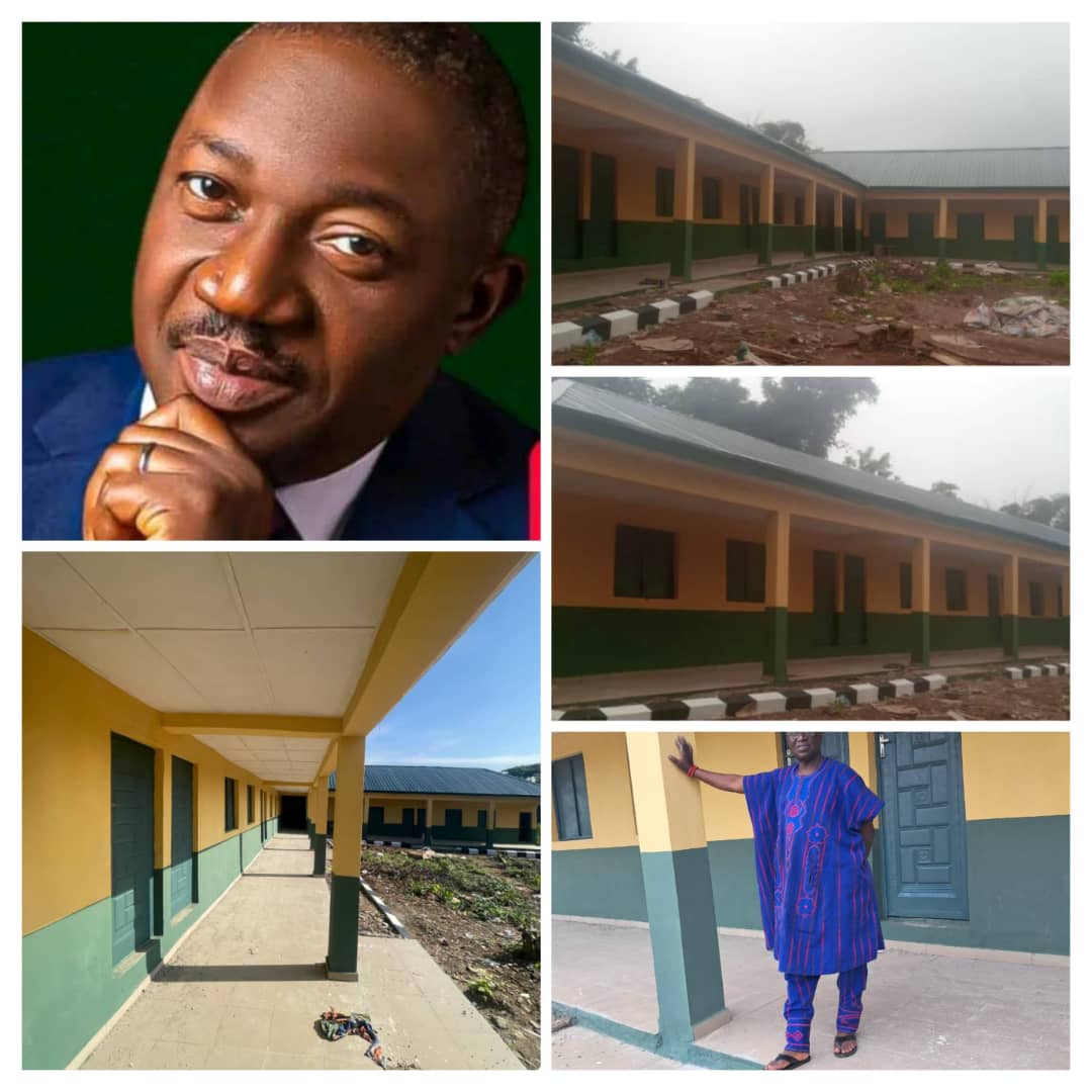 It warms my heart to deliver on this, facilitating the construction of classrooms at the Ipole-Iloro Commercial Grammar school. 

My sincere gratitude to HRM the Olupole of Ipole-Iloro, Oba Babalola Oladele JP and the Principal, Mrs Victoria Dada for their unwaivering support.