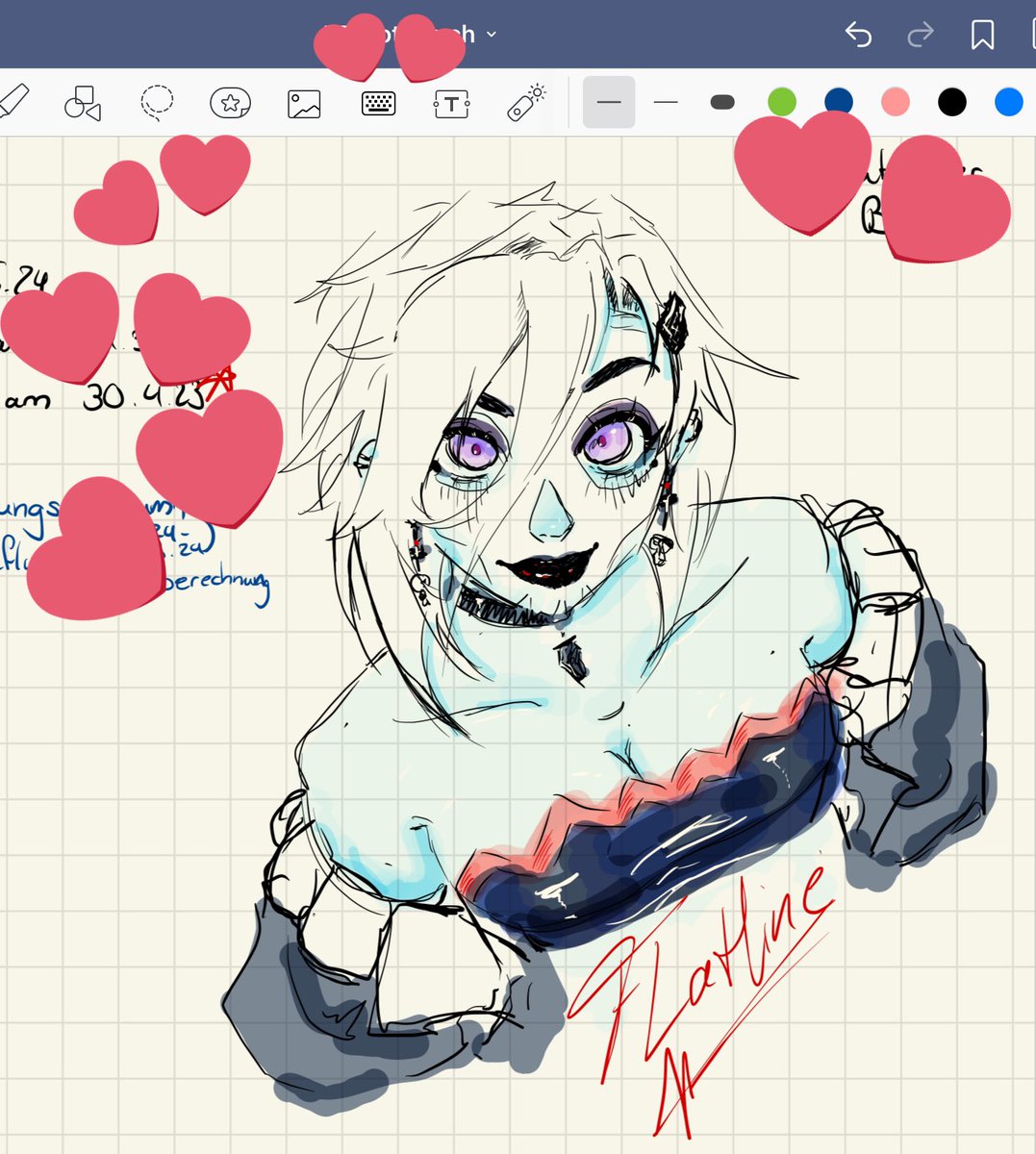 Kyadena_exe's tweet photo. Exams really getting to meπ
(so i only have some doodles from my notesπ)
#nikaflatline #nika #flatline #flatlinedc https://t.co/dUqod81ceO