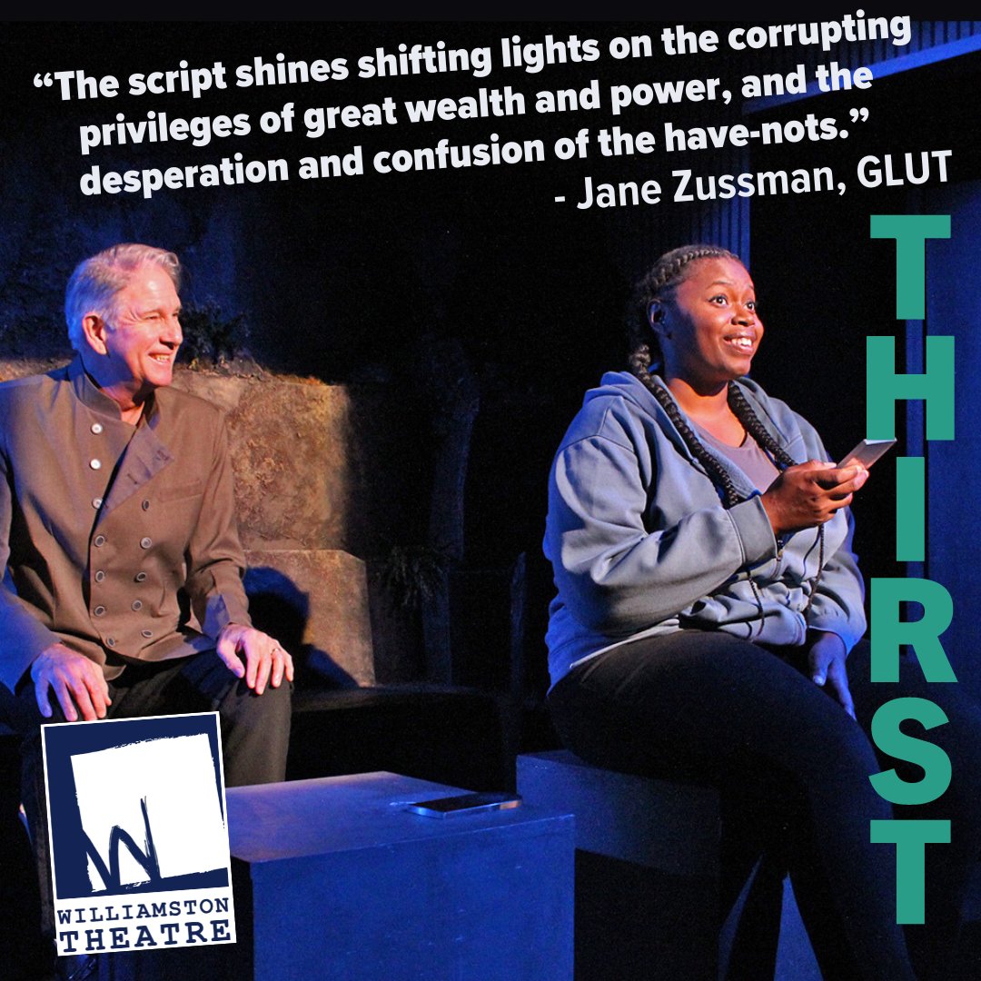 THIRST
by Terry Guest
Directed by Tony Caselli
Now thru Oct 20
The World Premiere of a post-apocalyptic, environmental thriller.
Tickets: 517-655-SHOW or bit.ly/3Tem9fj
#williamstontheatre #thirstwt #season18wt #waterrights #GreatLakes
