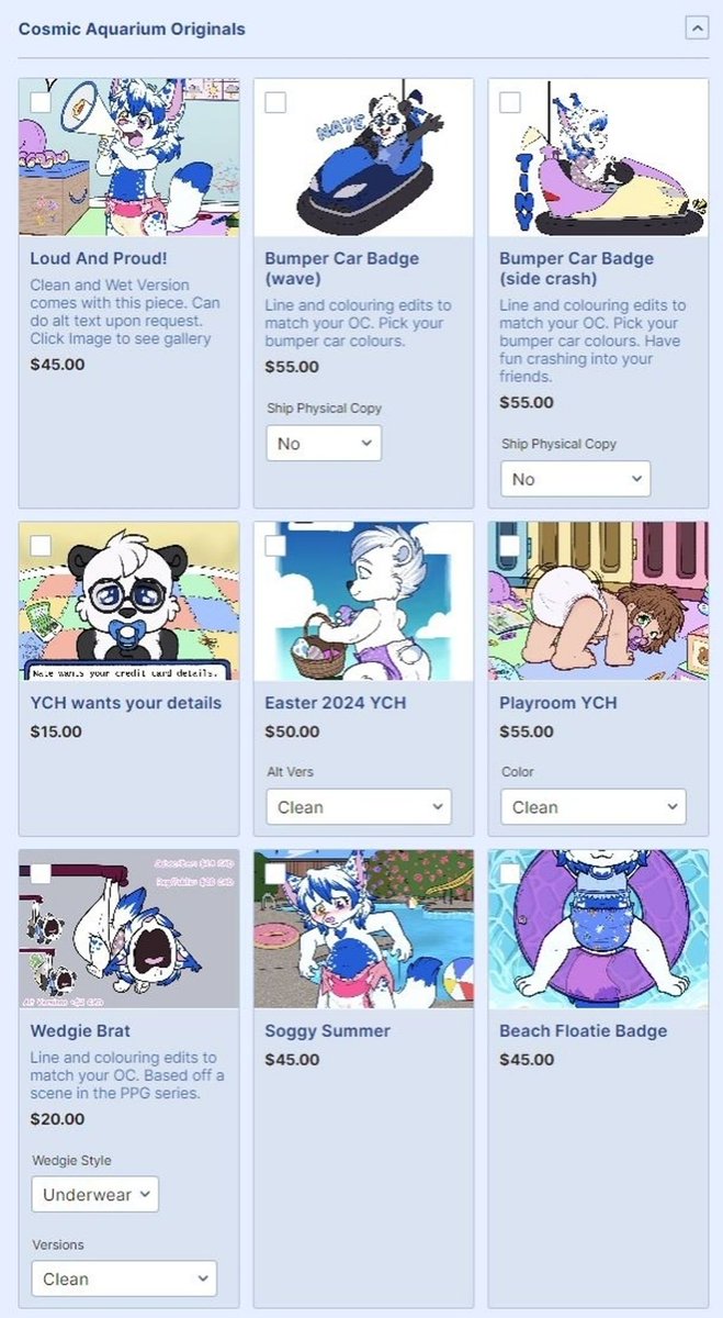 Cosmic_Aquarium's tweet image. WE NEED YOUR HELP!!  
Limited space so pic with all the info is attached.
Total Needed: $800

Only Accepting YCHs. Custom Closed.
I have a large collection to choose from. 
🎁 YCH Store Click Here 
form.jotform.com/232446834674060
(1-2 week turn around time)

#BabyFur