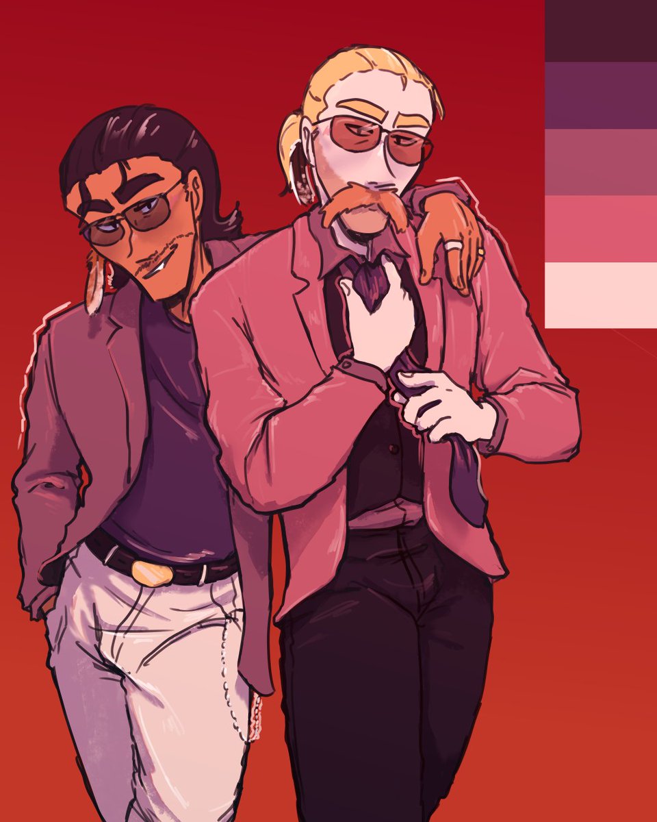 random color palette generator practices with my fav boys sighs