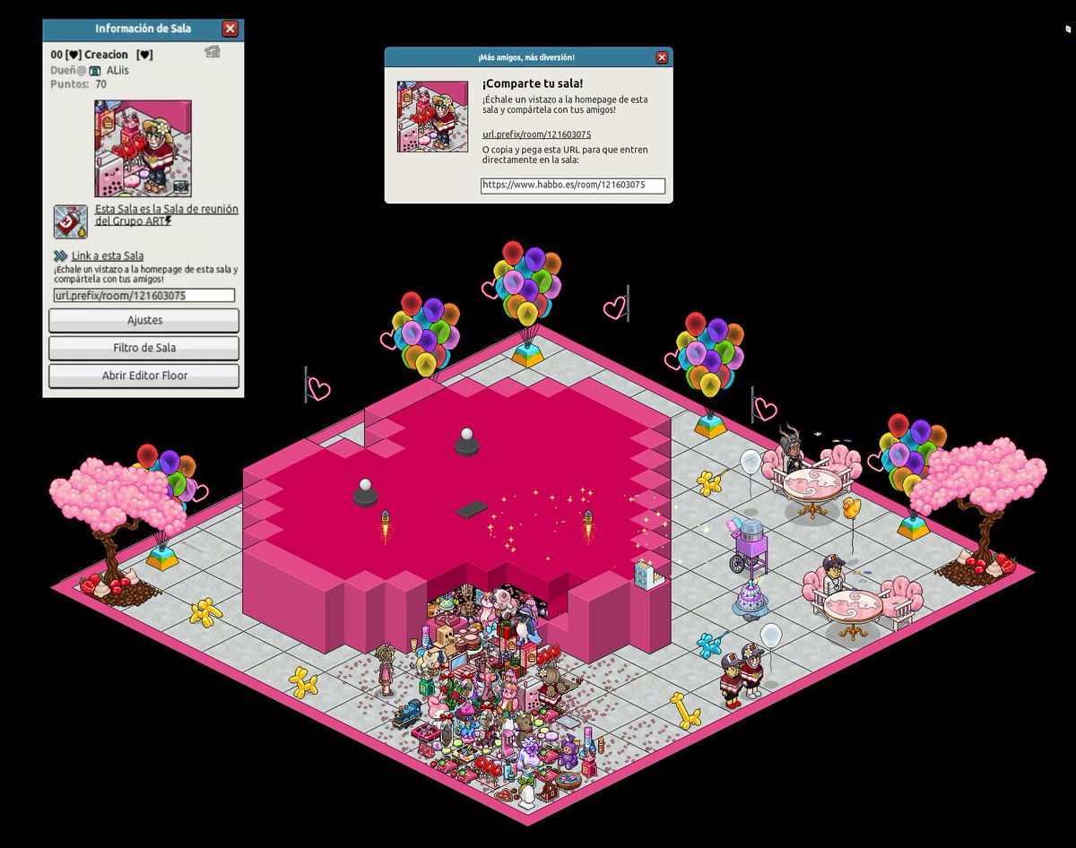 ALiis24's tweet photo. Quién no arriesgó su vida, por un dulce de piñata no tuvo infancia.

°Participante: ALiis

°Link de sala: https://t.co/DODeANdeXY
@Habbo #Habbo https://t.co/psvBLwrmGN