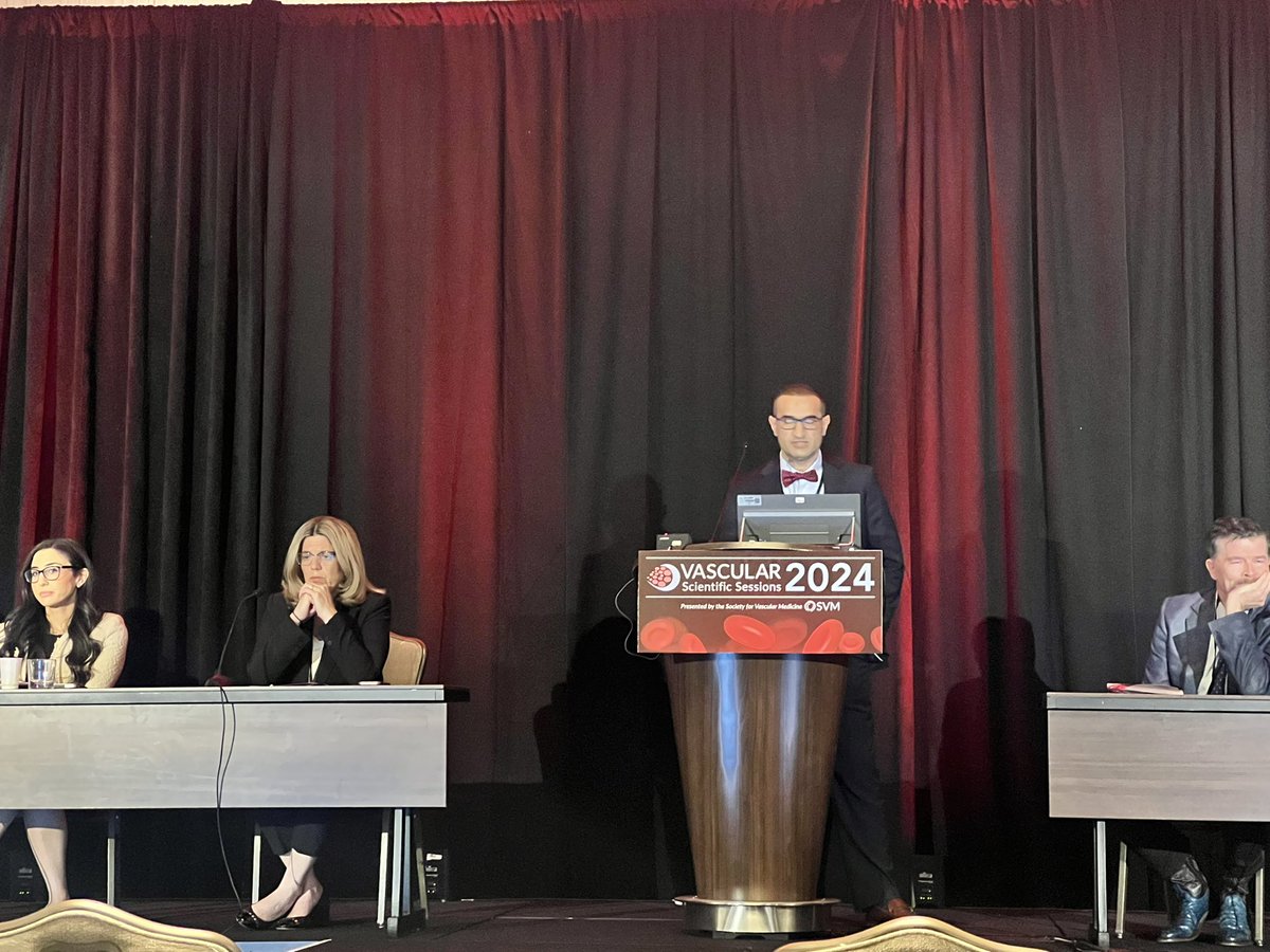 ZAALTai's tweet image. Great experience at #VSS2024! Proud to represent SLMC Cardio & present our work,while connecting with amazing colleagues,and staying updated on the latest advancements in vascular medicine. @SVM_tweets