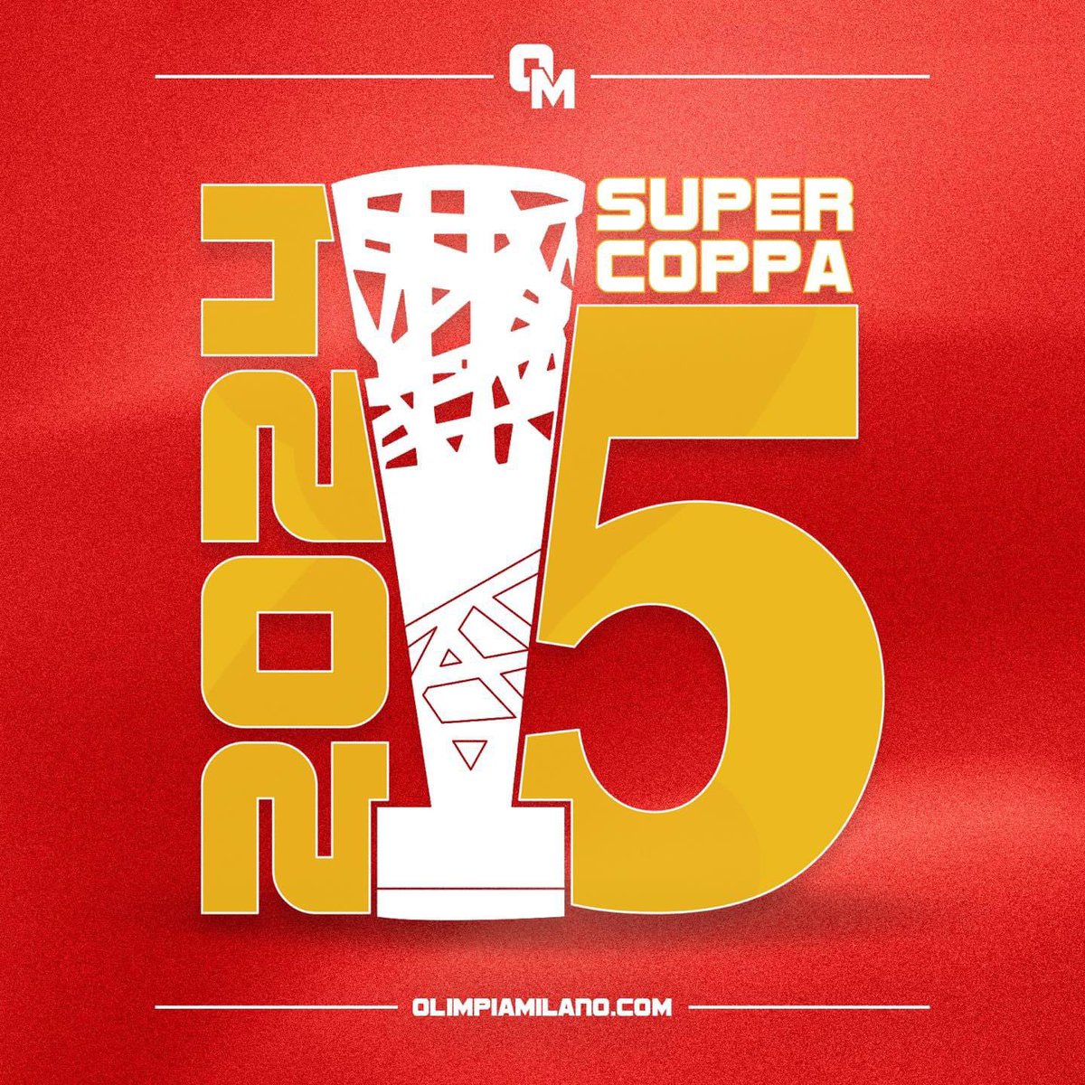 OlimpiaMI1936's tweet photo. 5️⃣🏆👀

#insieme #ForzaOlimpia https://t.co/SlluUbCEjD