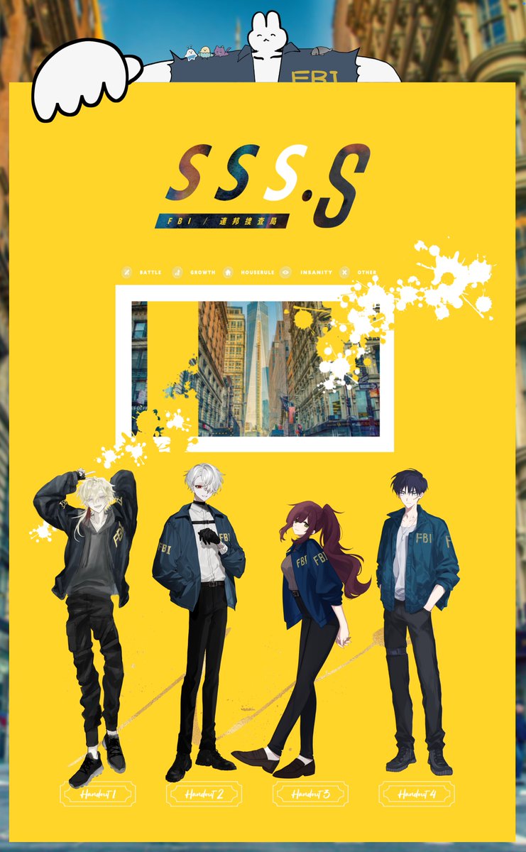 poya_drpg's tweet photo. SSS.S

KP　蒼
HO1　Tian Blackwell/caloi
HO2　Russ Ellsworth/みず
HO3　Dorothy Crawford/ぽやぢ
HO4　Kent Maynard/白圡

エンドA　全生還！ああ https://t.co/yxw1BMPck9