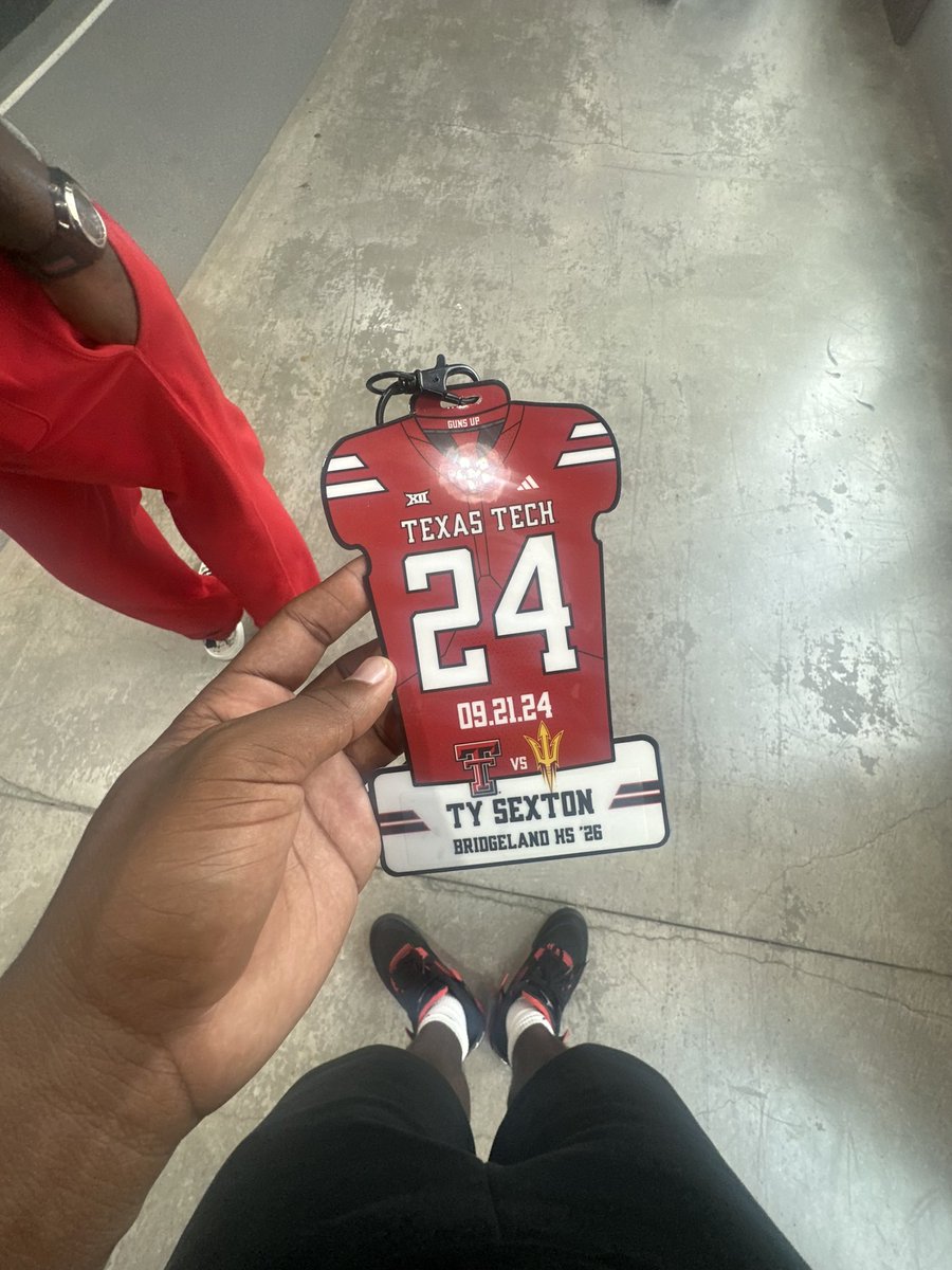 Ty Sexton (@ty_sexton3) on Twitter photo Had a great time at <a href="/TexasTechFB/">Texas Tech Football</a> , watching the game and shaking some hands! Again thanks for the invite <a href="/iwp4short/">Wesley Harwell🌵</a> , cant wait to come back!! Had a great time at <a href="/TexasTechFB/">Texas Tech Football</a> , watching the game and shaking some hands! Again thanks for the invite <a href="/iwp4short/">Wesley Harwell🌵</a> , cant wait to come back!!