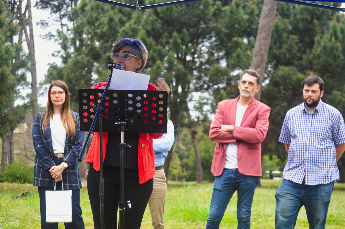 Hoy inauguramos el espacio público Óscar Tassino como acción de reparación pero también como compromiso público de continuar trabajando desde el Estado por verdad, memoria, Justicia y #NuncaMás terrorismo de Estado.