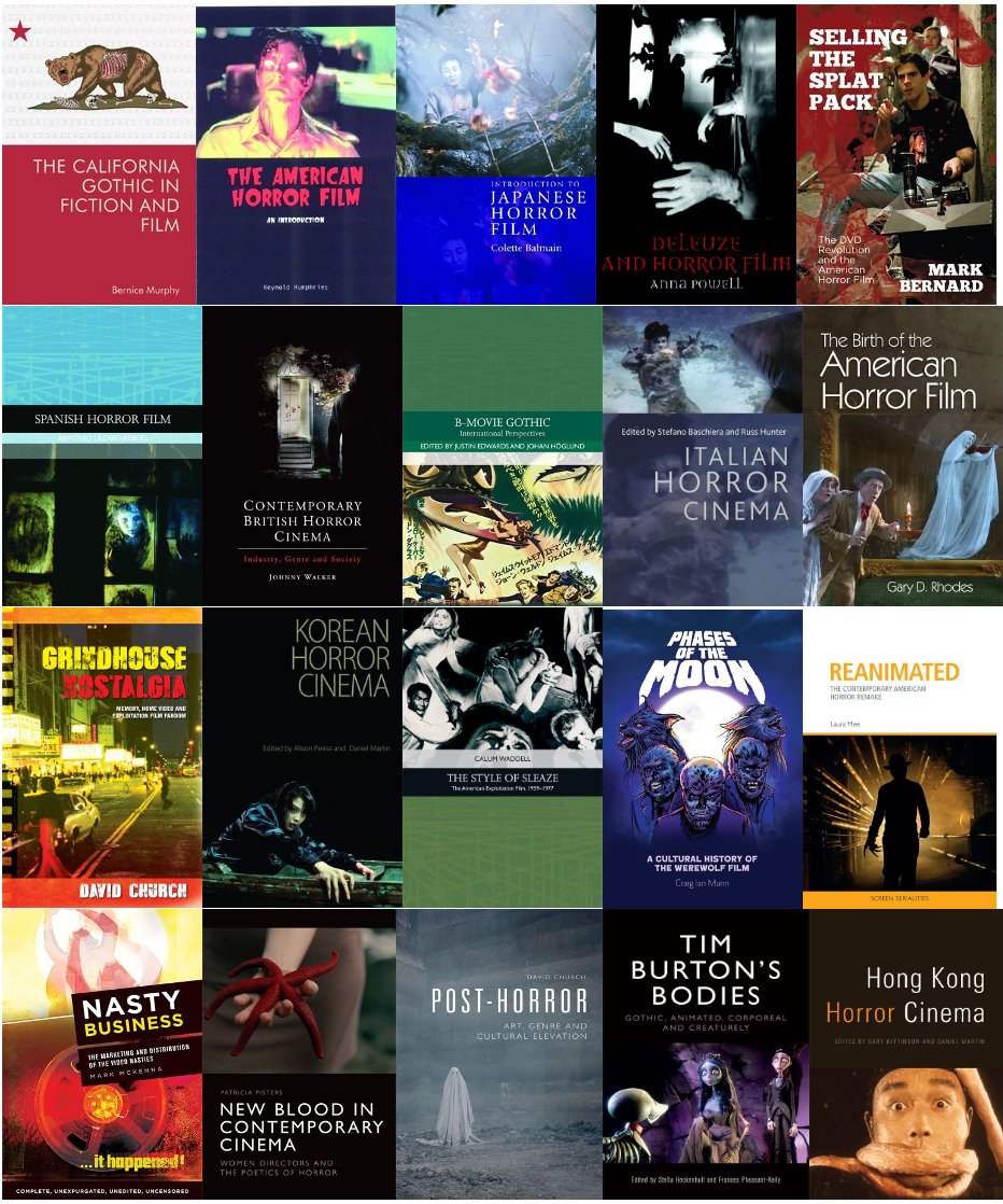 Horror Lex® (@horrorlex) on Twitter photo 🔥🔥HORROR ACADEMICS ASSEMBLE! 🔥🔥 Get yourself to <a href="/EdinburghUP/">Edinburgh University Press</a> immediately for 75% off most ebooks. All the horror/gothic nonfiction titles below, plus many more I couldn't fit in the photo, are $6.00-$10.00 USD. Scary! Educational! Cheap! #EUP75
edinburghuniversitypress.com 🔥🔥HORROR ACADEMICS ASSEMBLE! 🔥🔥 Get yourself to <a href="/EdinburghUP/">Edinburgh University Press</a> immediately for 75% off most ebooks. All the horror/gothic nonfiction titles below, plus many more I couldn't fit in the photo, are $6.00-$10.00 USD. Scary! Educational! Cheap! #EUP75
edinburghuniversitypress.com