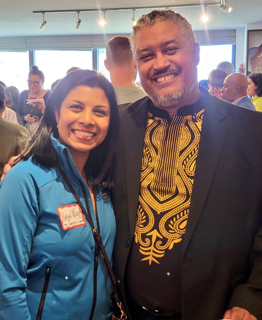 lipiroy's tweet photo. Congratulations @WalterDGreason &amp; #TimFielder on the moving &amp; relevant "Graphic History of Hip Hop" 🎶 📖 

Thanks @sree @roopaonline for hosting an amazing book launch brunch!

#GH3 #blackhistory #hiphop #musicismedicine #DrLipiRoy https://t.co/Xh4BiyWO8f