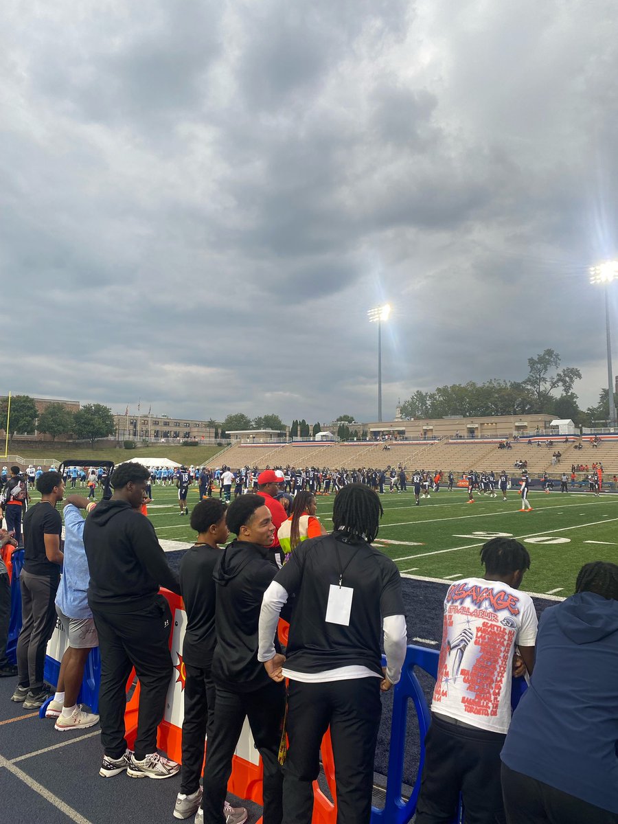 nwallace_9's tweet photo. I would like too thank @MSUBearsFB and @coachreddix for the invite, experience,  and hospitality they showed. 🧡💙 https://t.co/uTUtVZvDQH