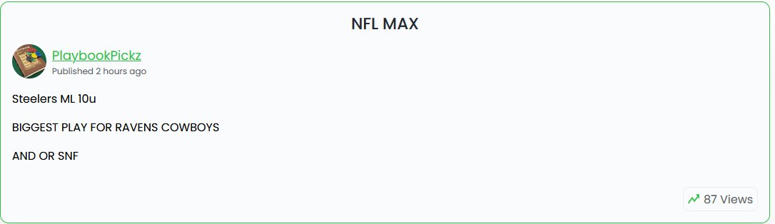 Playbook_Picks tweet media