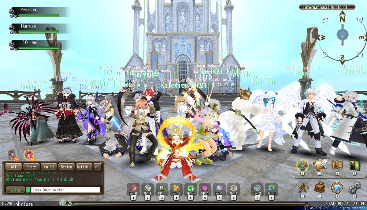 shyturu's tweet photo. Tonight Friendzone Guild Raid we did Demonic Skull Dragon the hardest Raid Boss, everyone struggling on this 1, i switch to support to heal our Tank :3
#トーラムオンライン #トーラム #ToramOnline #Toram #bemmo #Friendzone #FriendzoneGuild #Guild #ToramGuildRaid #GuildRaid #MMORPG https://t.co/kTbENqrEip