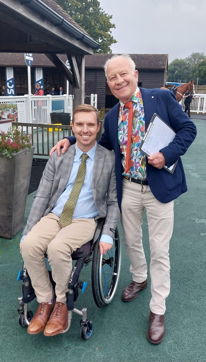 Great day <a href="/plumptonraces/">Plumpton Racecourse</a> today doing a <a href="/SkySportsRacing/">Sky Sports Racing</a> interview with <a href="/hayleyjanemoore/">HAYLEY MOORE</a> to showcase their new accessibility features. And to Top it off got to meet the legend Colin Brown!