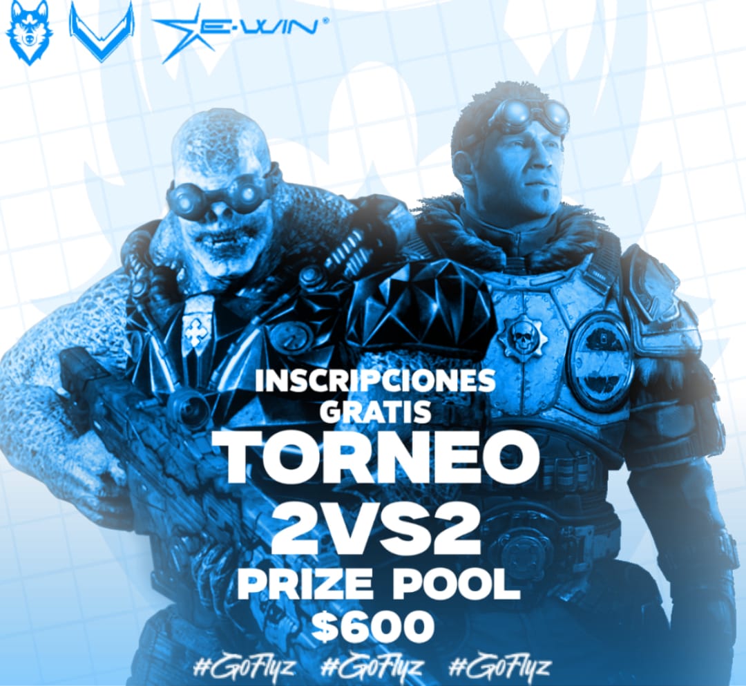 ❗Inscripciones Abiertas❗
Torneo 2vs2 #Gears5
Premio:$600
Cupo limitado 16 duos
Transmision: Facebook
Caster:Flyz Xentry 
Más información mandar mensaje 
Se agraden los rt 🔄
Etiqueta a tu duo🫂
#flyzleague
#Goflyz